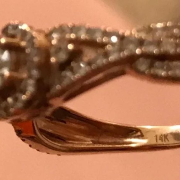 LeVian Diamond Ring (5/8 ct. t.w.) in 14k sparkling Rose Gold, Size 7 - Picture 8 of 8